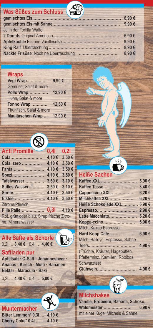 Engel Speisekarte, Seite 4